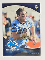 NRL 2009 Daily Telegraph | FOIL #124 | Luke Douglas | Cronulla Sutherland Sharks