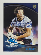 NRL 2009 Daily Telegraph | FOIL #126 | Brett Kearney | Cronulla Sutherland Sharks