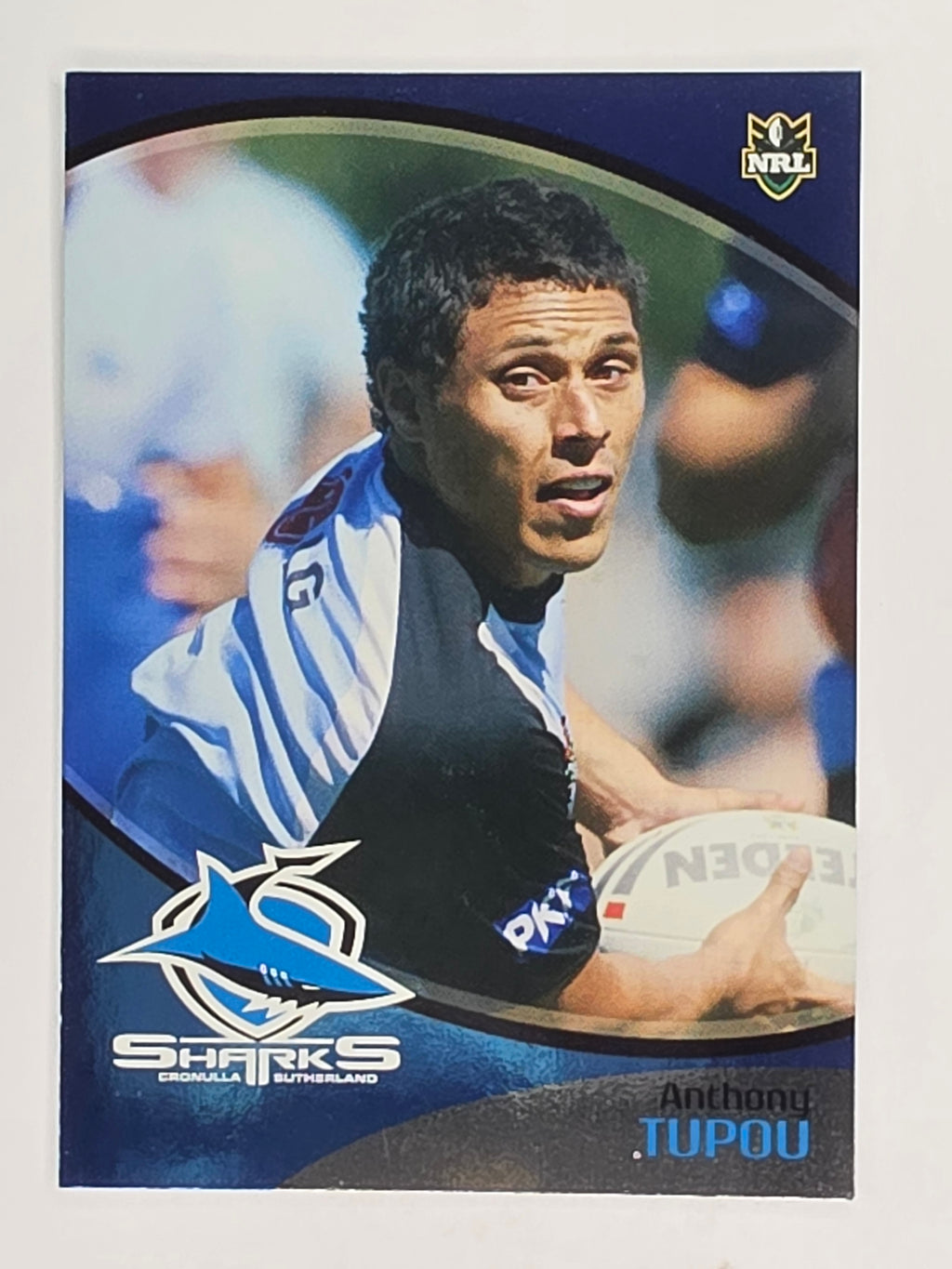 NRL 2009 Daily Telegraph | FOIL #132 | Anthony Tupou | Cronulla Sutherland Sharks