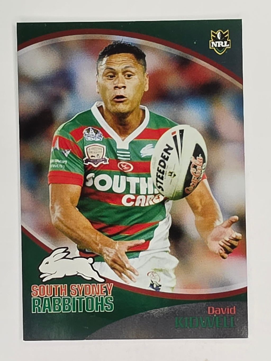 NRL 2009 Daily Telegraph | FOIL #135 | David Kidwell | South Sydney Rabbitohs