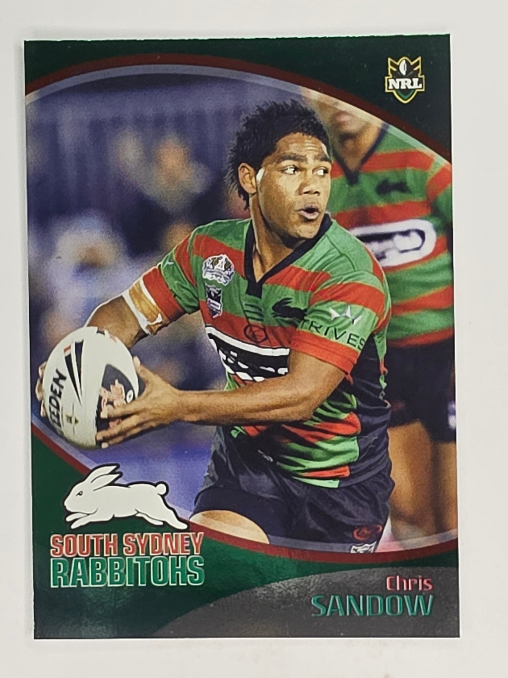 NRL 2009 Daily Telegraph | FOIL #138 | Chris Sandow | South Sydney Rabbitohs