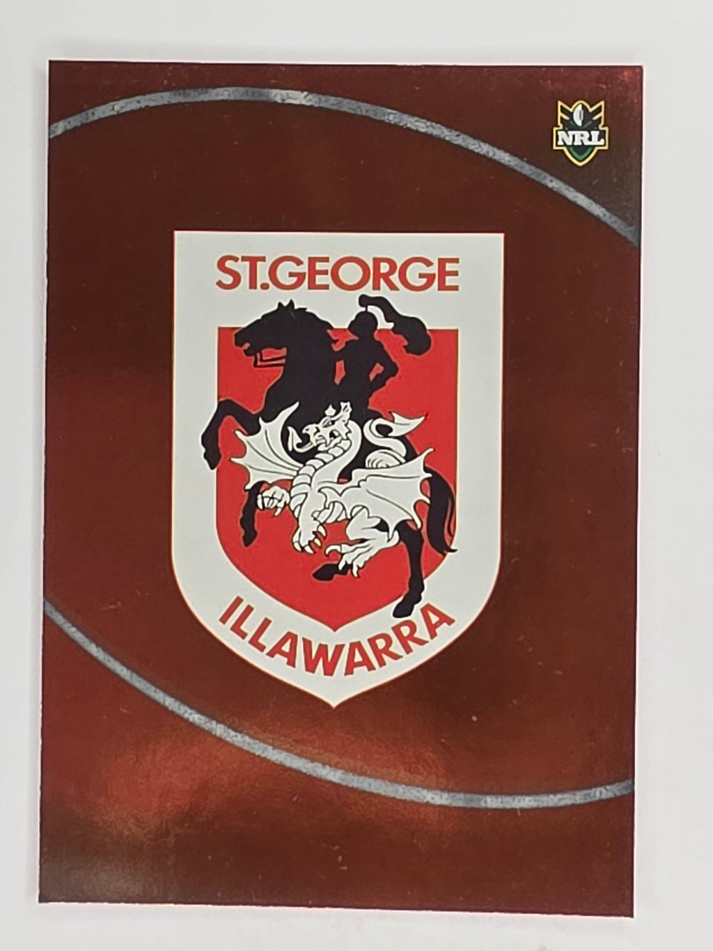 NRL 2009 Daily Telegraph | FOIL #145 | Logo | St George Illawarra Dragons