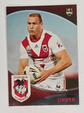 NRL 2009 Daily Telegraph | FOIL #147 | Matt Cooper | St George Illawarra Dragons