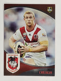 NRL 2009 Daily Telegraph | FOIL #148 | Ben Creagh | St George Illawarra Dragons