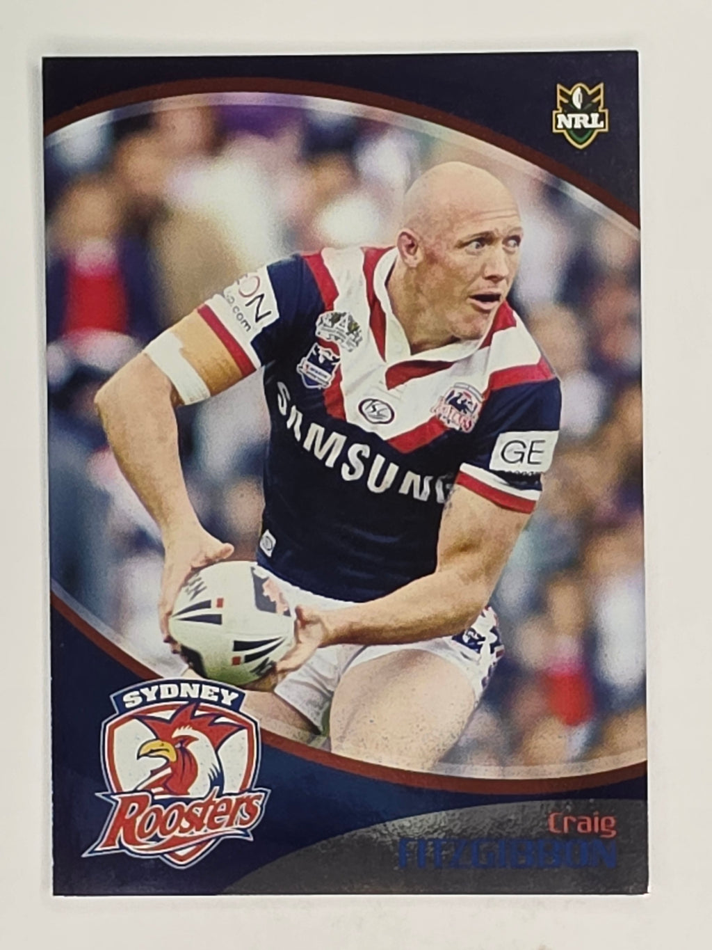 NRL 2009 Daily Telegraph | FOIL #159 | Craig Fitzgibbon | Sydney Roosters