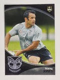 NRL 2009 Daily Telegraph | FOIL #172 | Stacey Jones | New Zealand Warriors