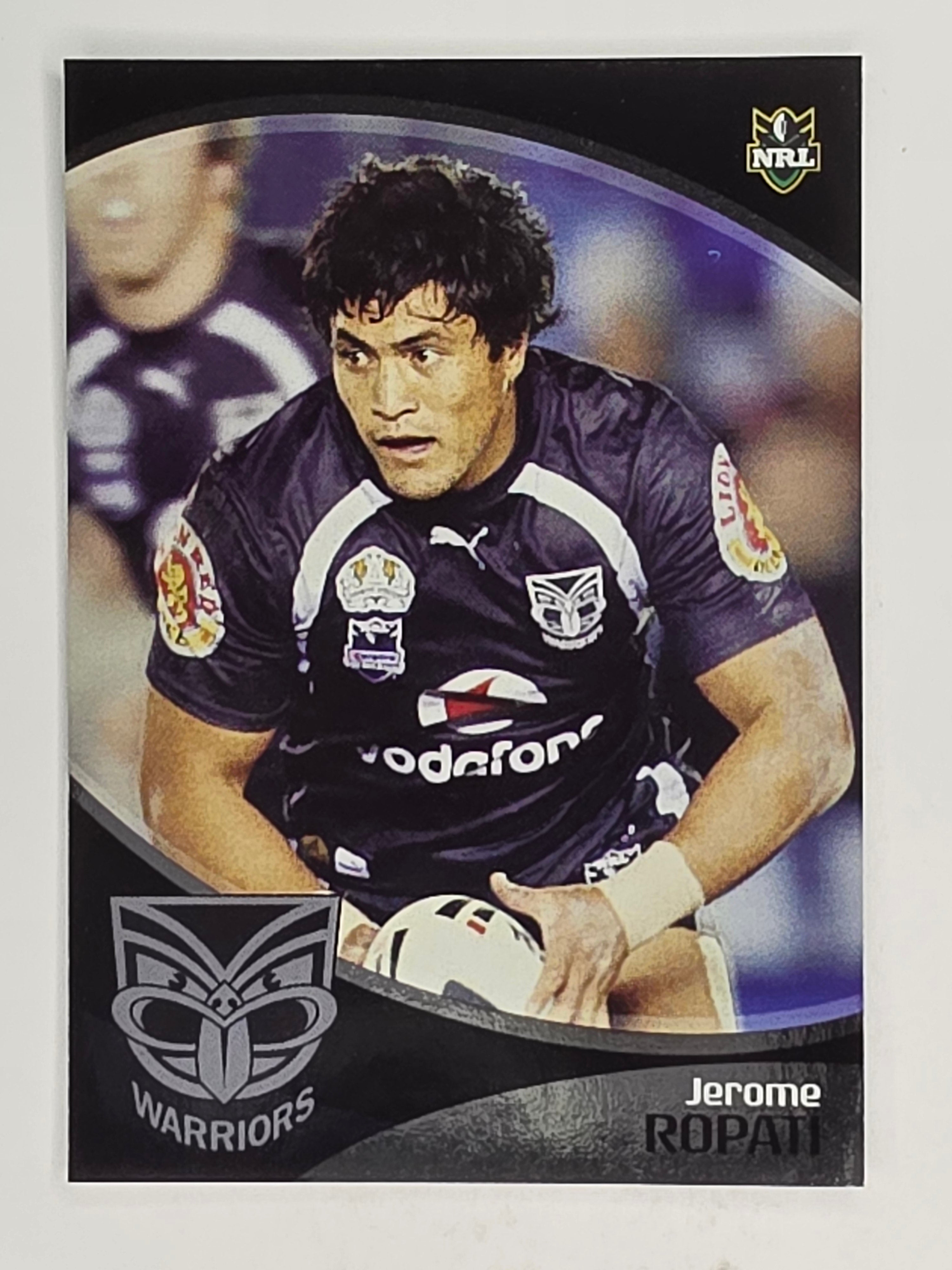 NRL 2009 Daily Telegraph | FOIL #177 | Jerome Ropati | New Zealand Warriors
