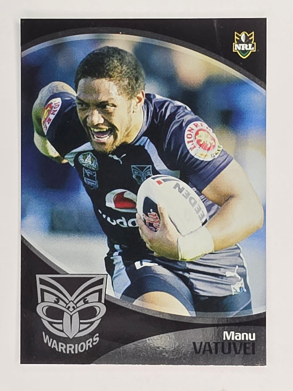 NRL 2009 Daily Telegraph | FOIL #180 | Manu Vatuvei | New Zealand Warriors