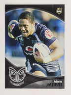 NRL 2009 Daily Telegraph | FOIL #180 | Manu Vatuvei | New Zealand Warriors