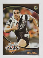 NRL 2009 Daily Telegraph | FOIL #184 | Dene Halatau | Wests Tigers