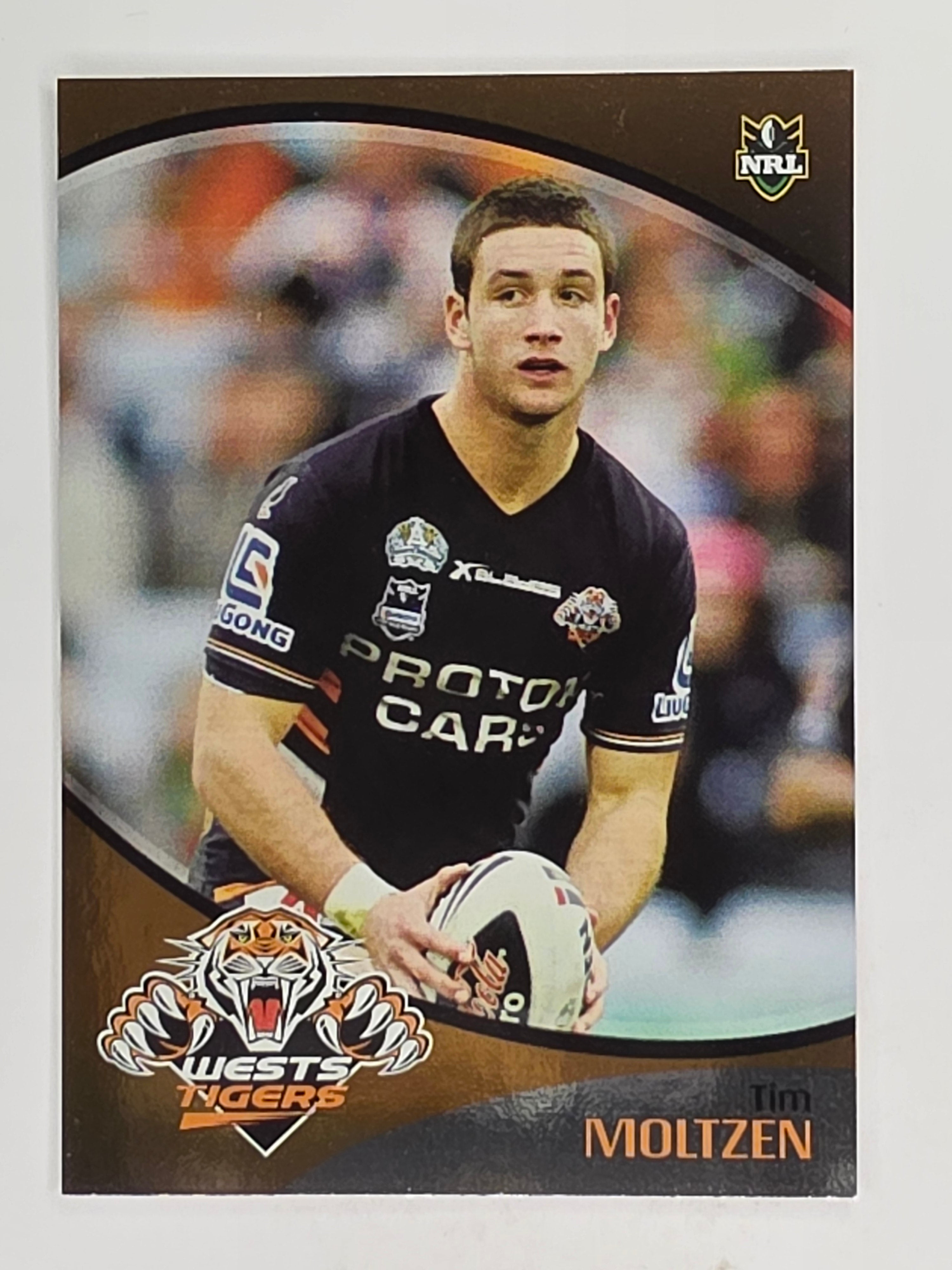 NRL 2009 Daily Telegraph | FOIL #189 | Tim Moltzen | Wests Tigers