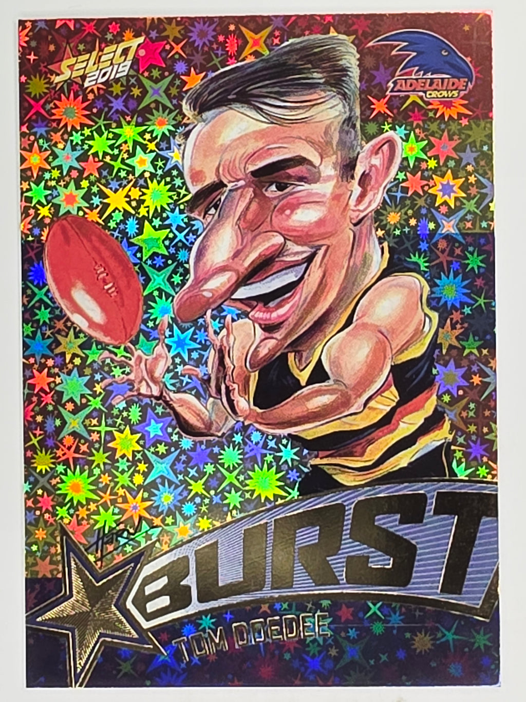 AFL 2019 Footy Stars | Starburst Caricatures Team | #SBTC2 | Tom Doedee | Adelaide Crows