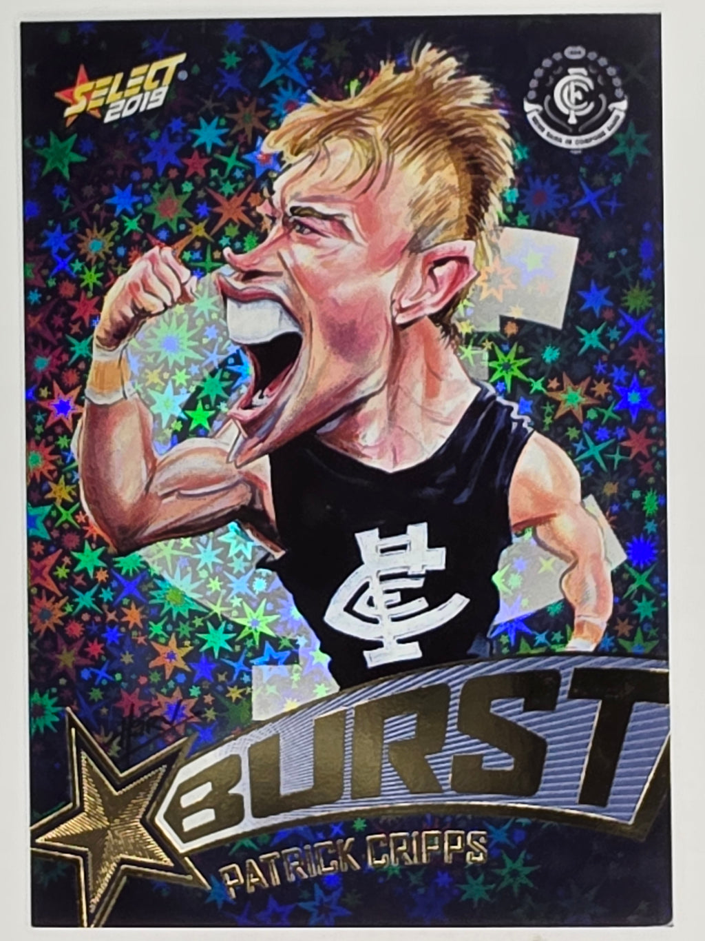 AFL 2019 Footy Stars | Starburst Caricatures Team | #SBTC9 | Patrick Cripps | Carlton