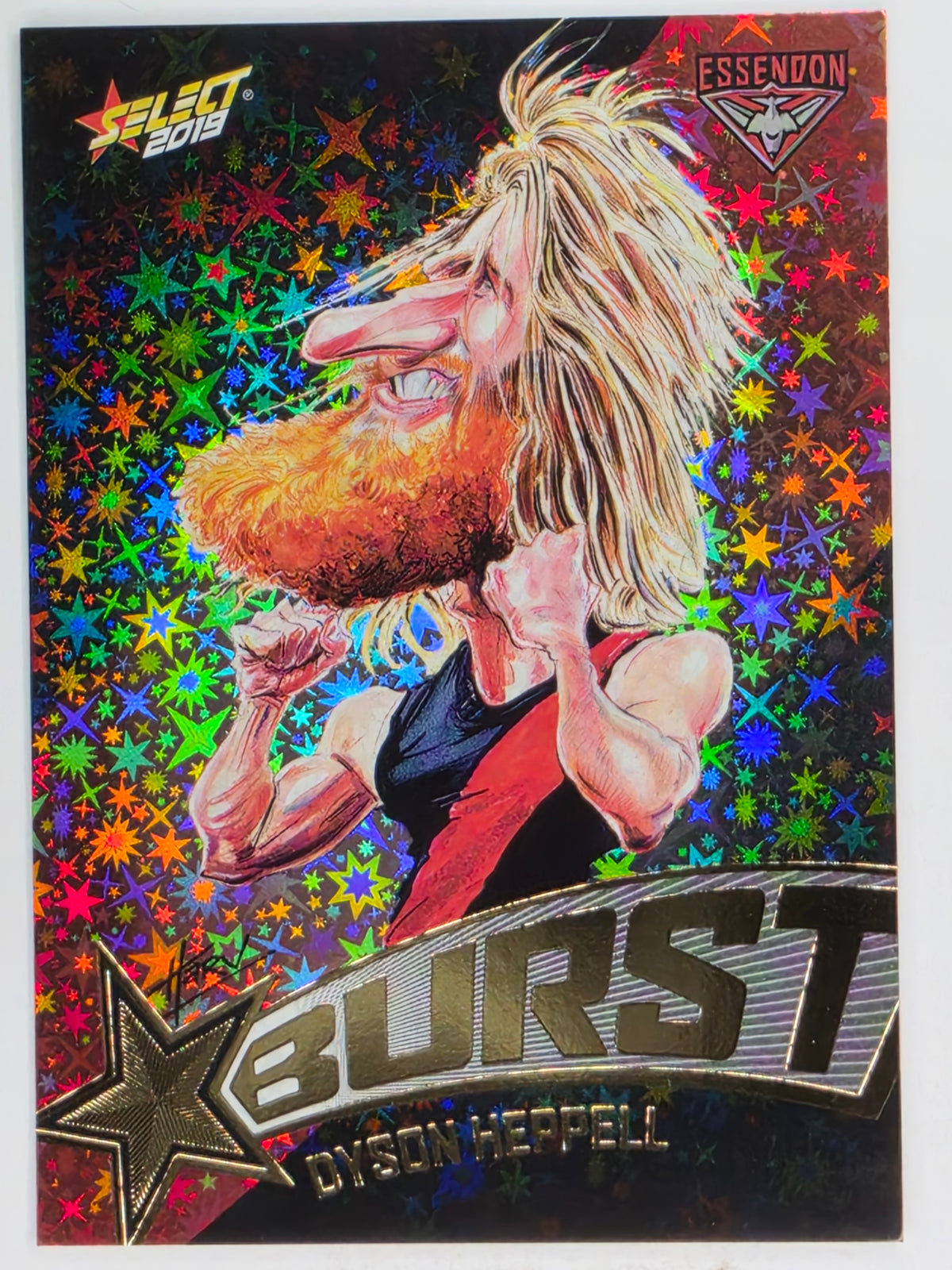 AFL 2019 Footy Stars | Starburst Caricatures Team | #SBTC18 | Dyson Heppell | Essendon