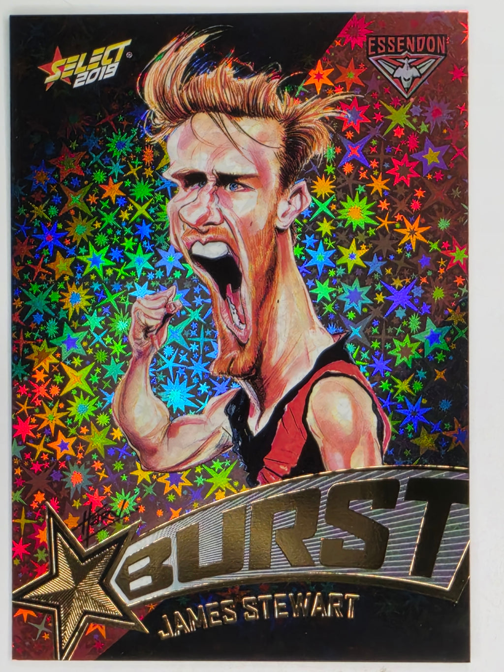 AFL 2019 Footy Stars | Starburst Caricatures Team | #SBTC20 | James Stewart | Essendon