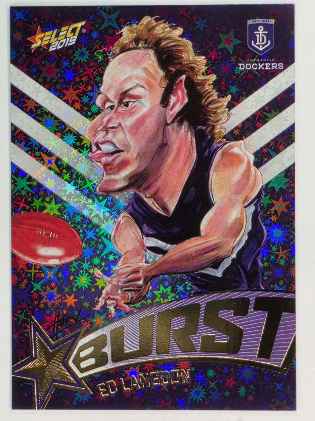 AFL 2019 Footy Stars | Starburst Caricatures Team | #SBTC23 | Ed Langdon | Fremantle Dockers