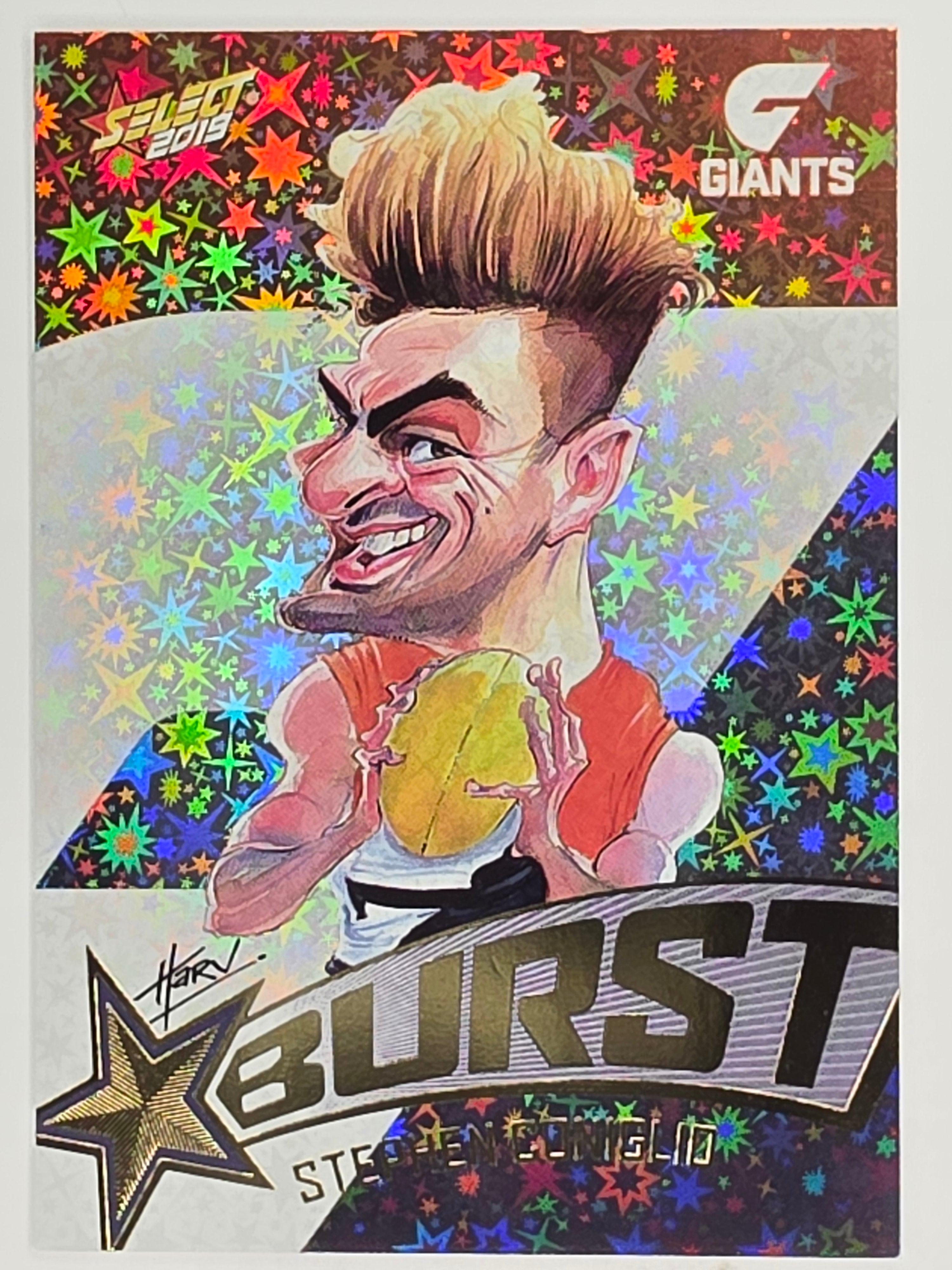 AFL 2019 Footy Stars | Starburst Caricatures Team | #SBTC29 | Stephen Coniglio | Giants