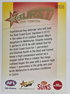 AFL 2019 Footy Stars | Starburst Caricatures Team | #SBTC35 | Rory Thompson | Gold Coast Suns