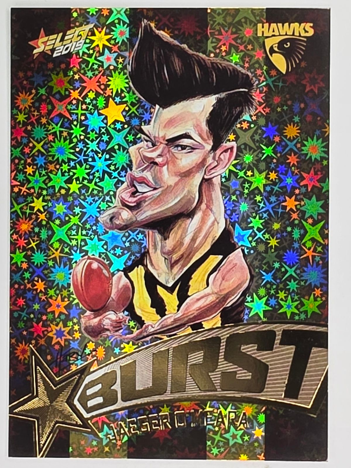 AFL 2019 Footy Stars | Starburst Caricatures Team | #SBTC39 | Jaeger O'Meara | Hawthorn