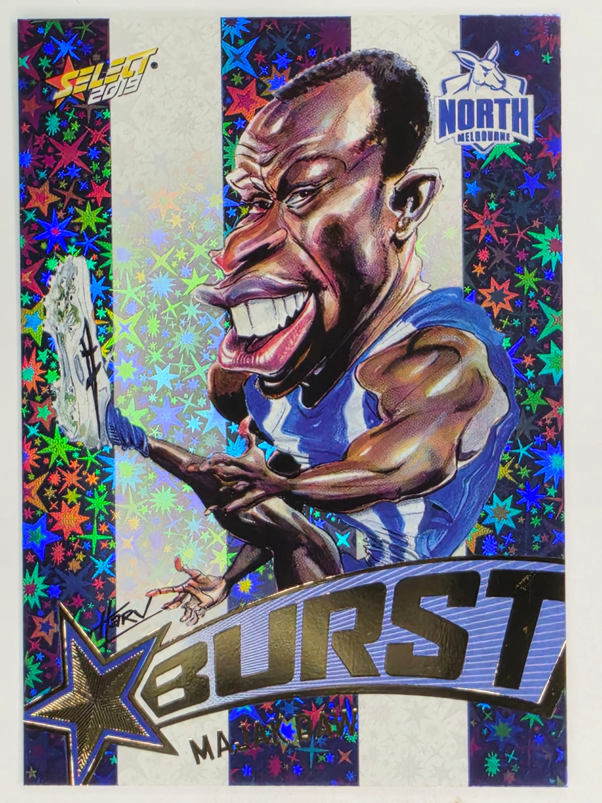 AFL 2019 Footy Stars | Starburst Caricatures Team | #SBTC47 | Majak Daw | North Melbourne