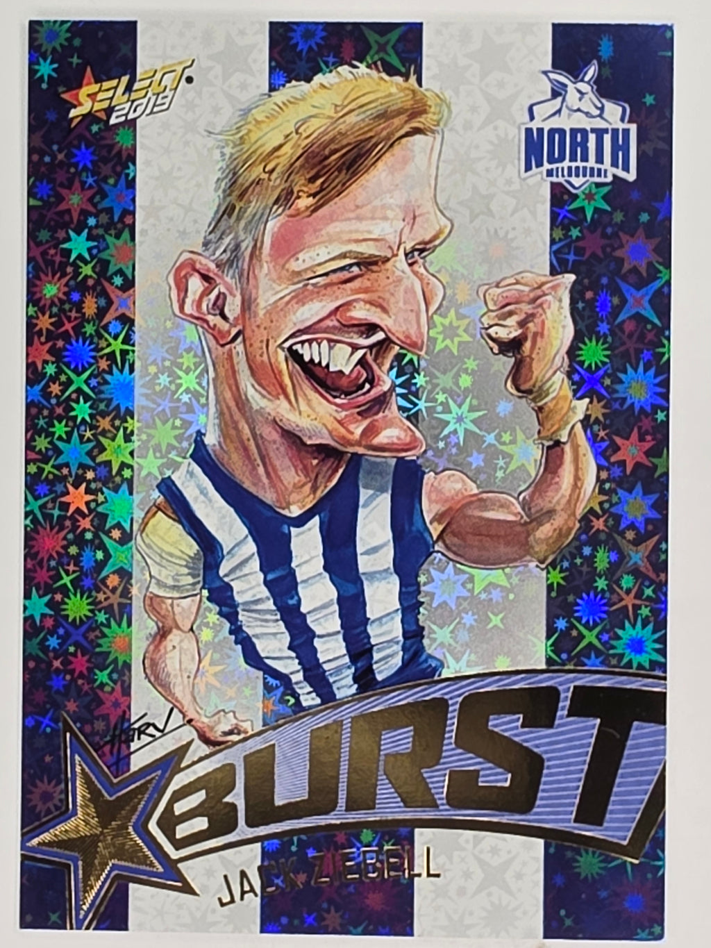 AFL 2019 Footy Stars | Starburst Caricatures Team | #SBTC48 | Jack Ziebell | North Melbourne