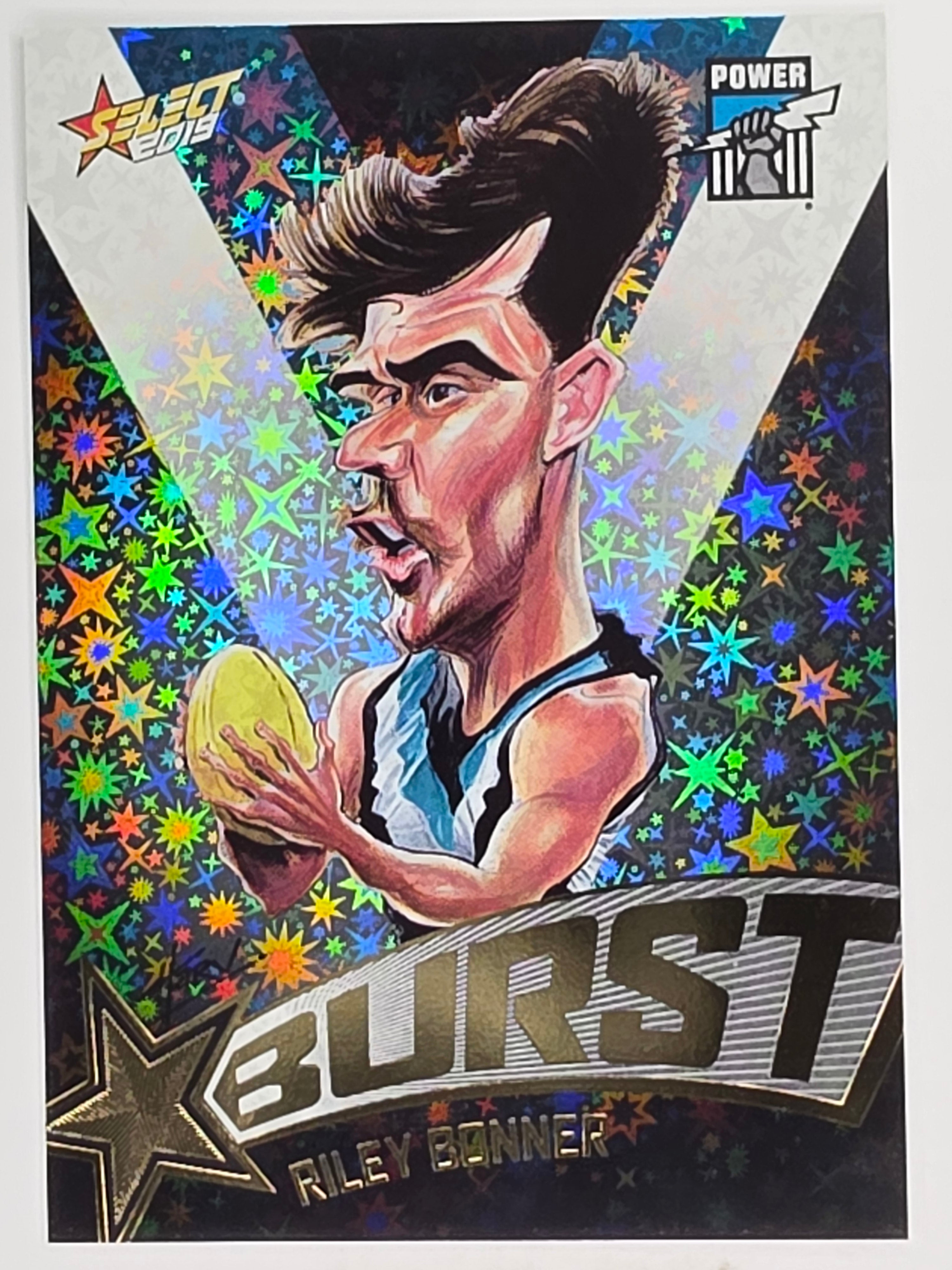 AFL 2019 Footy Stars | Starburst Caricatures Team | #SBTC49 | Riley Bonner | Port Adelaide