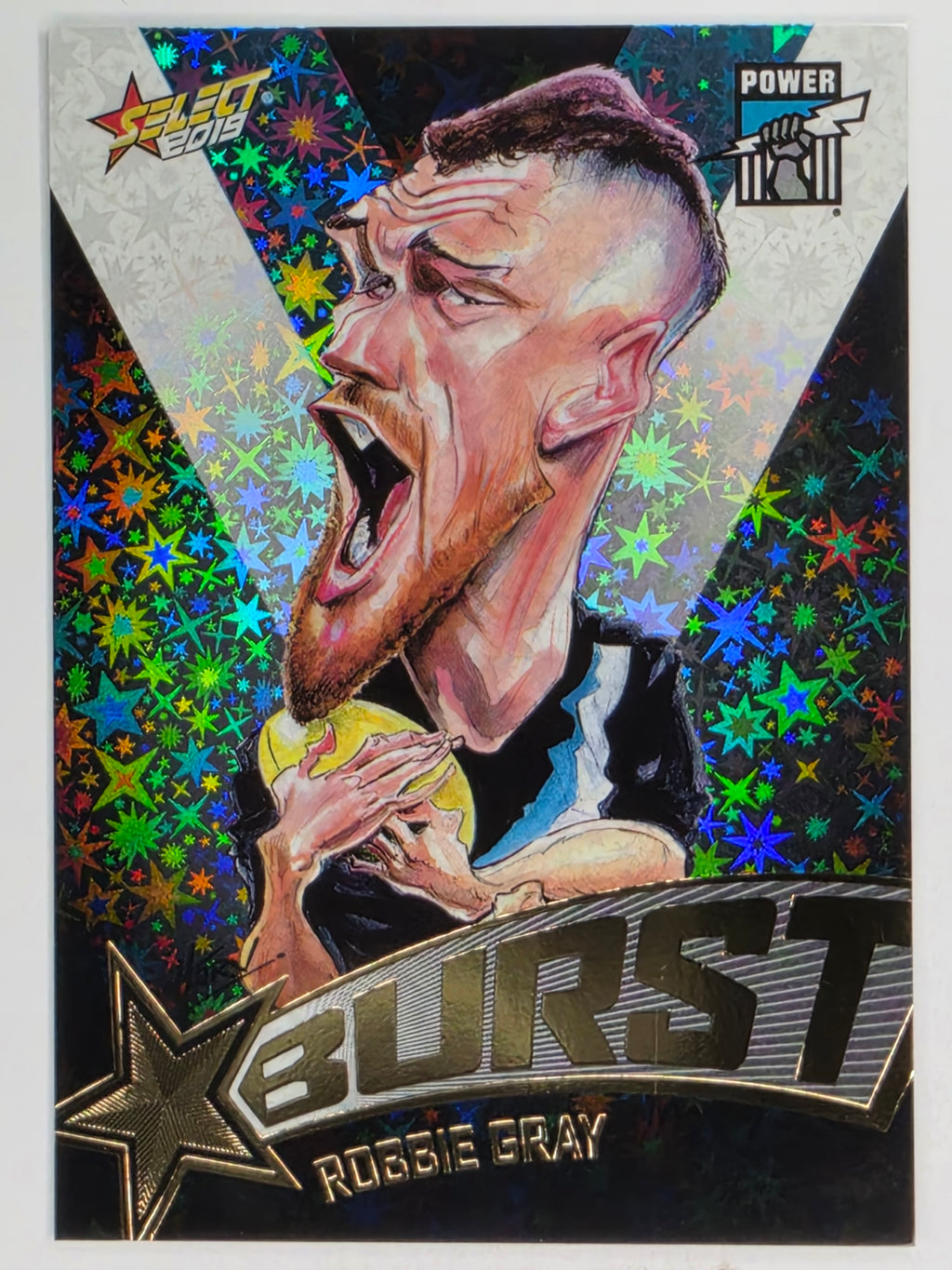 AFL 2019 Footy Stars | Starburst Caricatures Team | #SBTC50 | Robbie Gray | Port Adelaide