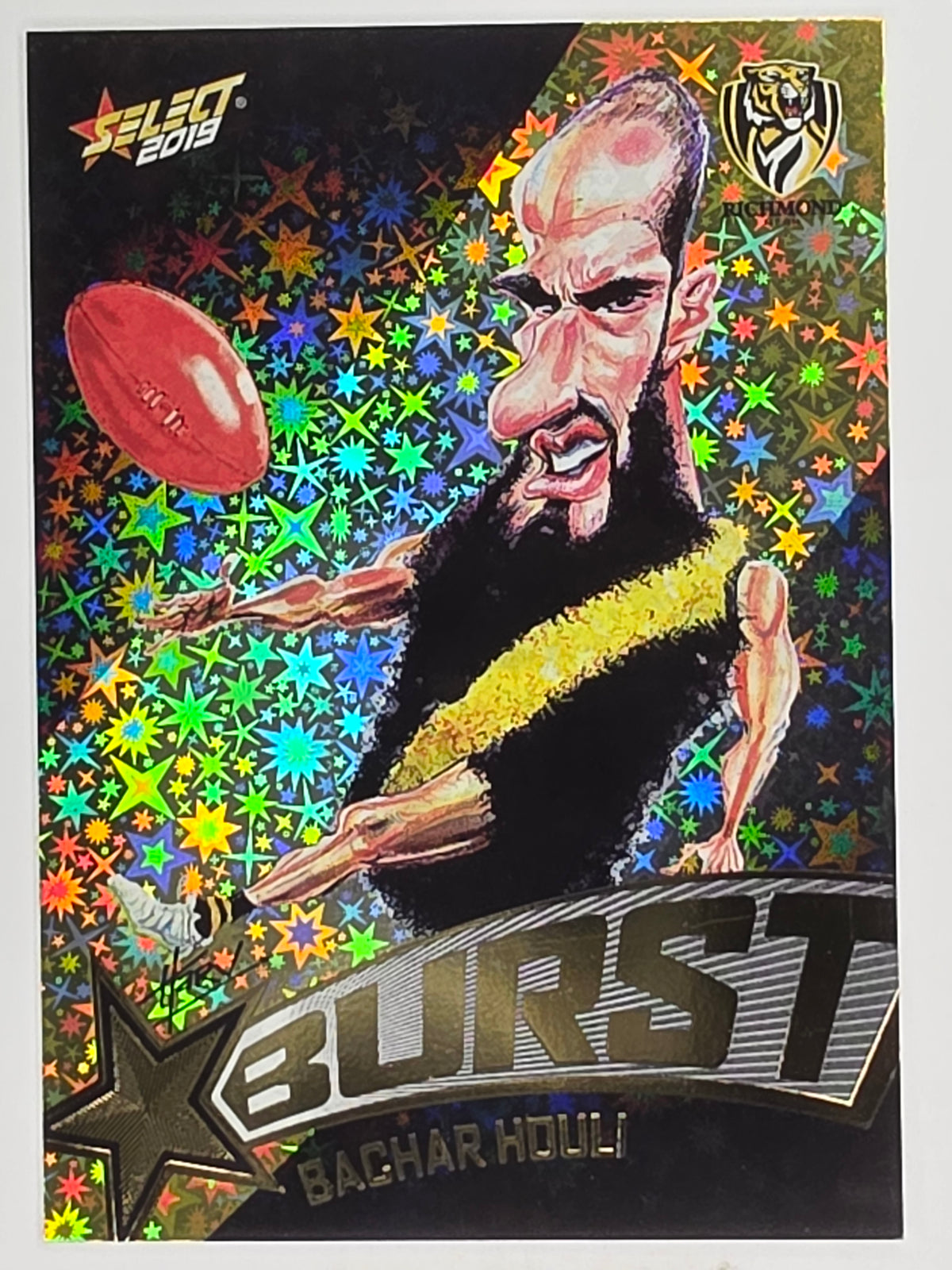 AFL 2019 Footy Stars | Starburst Caricatures Team | #SBTC55 | Bachar Houli | Richmond