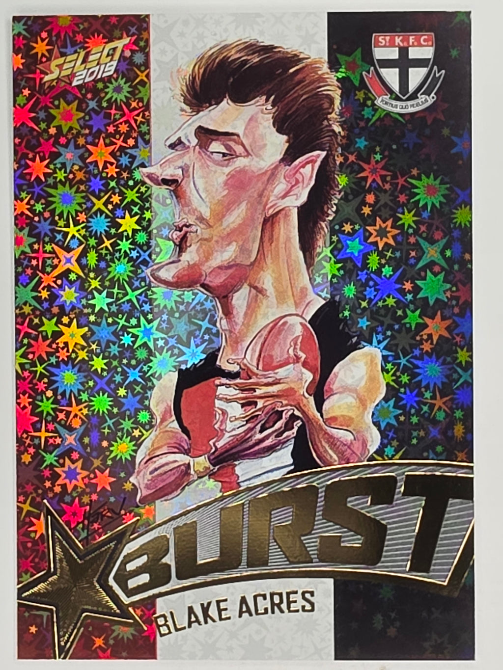 AFL 2019 Footy Stars | Starburst Caricatures Team | #SBTC57 | Blake Acres | St Kilda