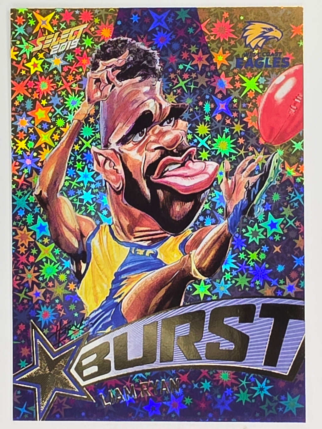 AFL 2019 Footy Stars | Starburst Caricatures Team | #SBTC67 | Liam Ryan | West Coast Eagles