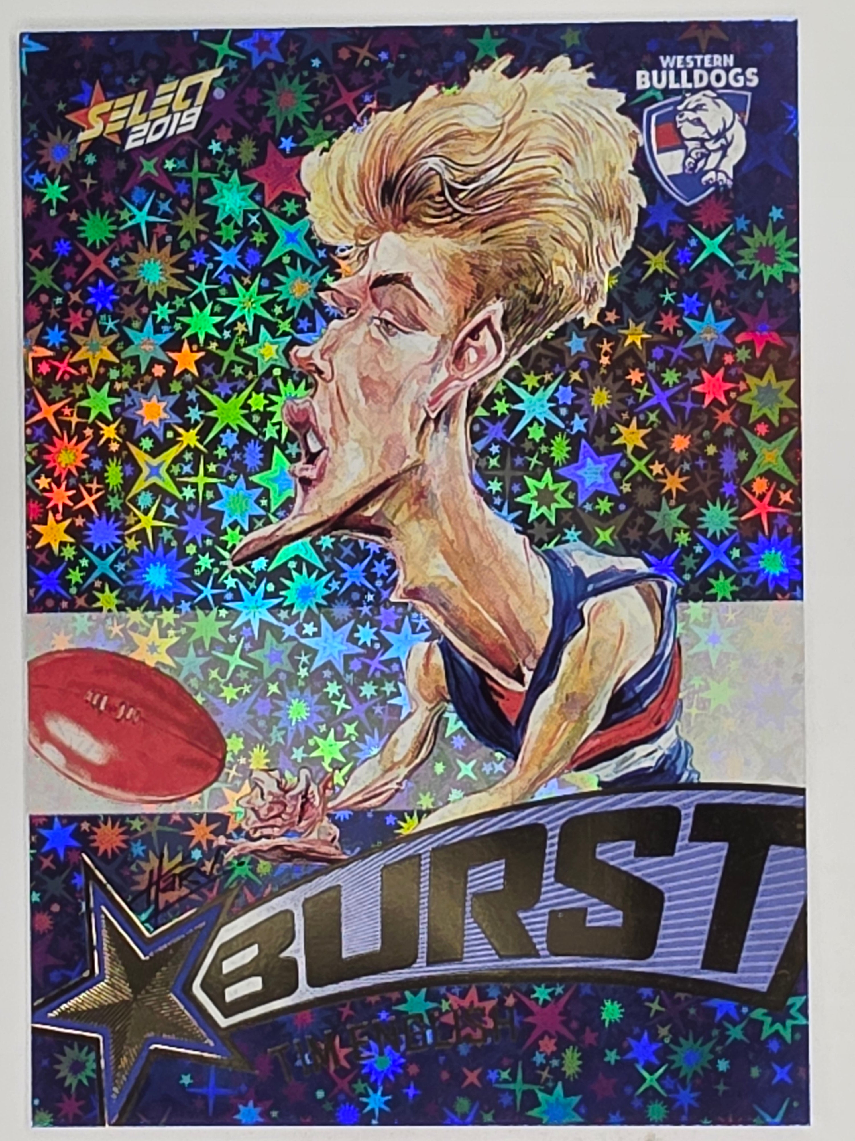 AFL 2019 Footy Stars | Starburst Caricatures Team | #SBTC70 | Tim English | Western Bulldogs