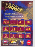 AFL 2019 Footy Stars | Instant Impact | #II12 | Alex Witherden | Brisbane Lions
