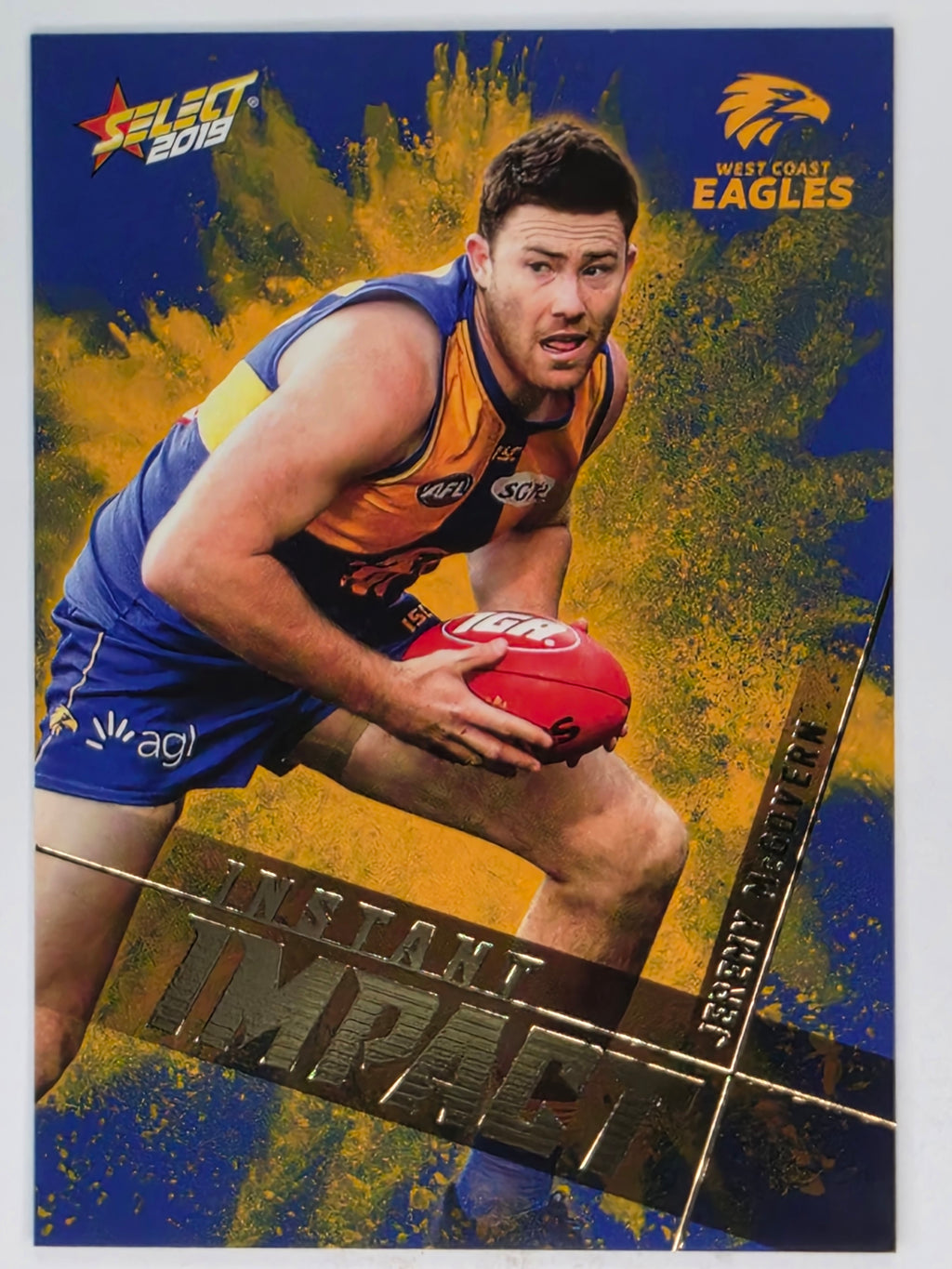 AFL 2019 Footy Stars | Instant Impact | #II98 | Jeremy McGovern | West Coast Eagles