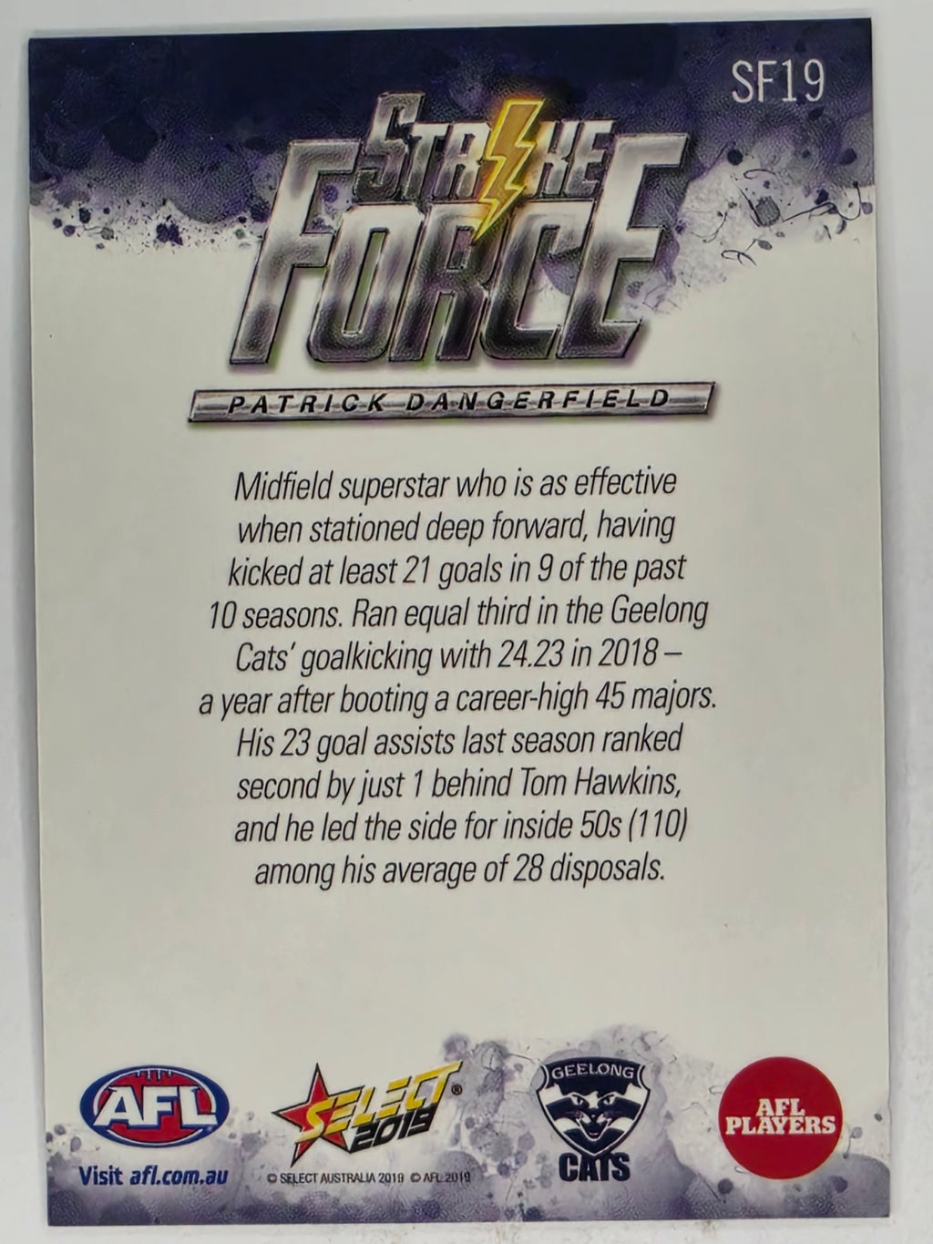 AFL 2019 Footy Stars | Strike Force | #SF19 | Patrick Dangerfield | Geelong Cats