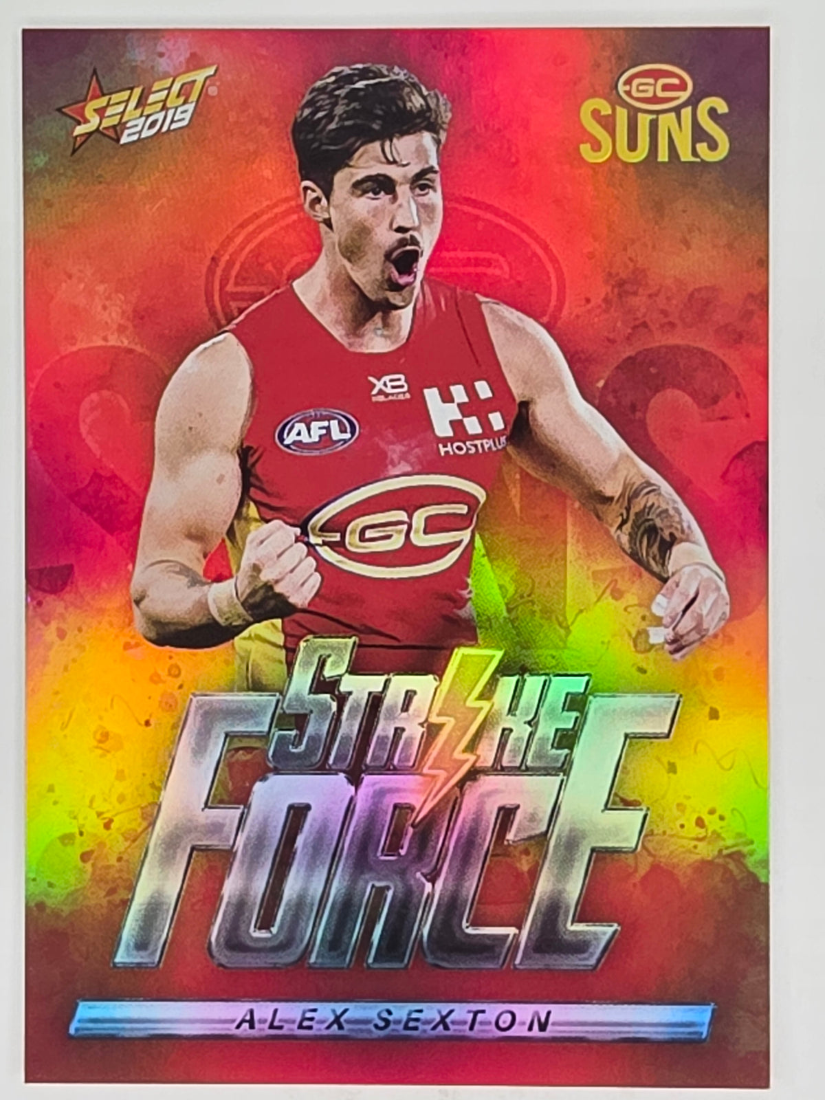 AFL 2019 Footy Stars | Strike Force | #SF26 | Alex Sexton | Gold Coast Suns