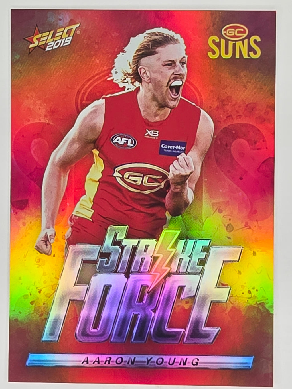 AFL 2019 Footy Stars | Strike Force | #SF27 | Aaron Young | Gold Coast Suns