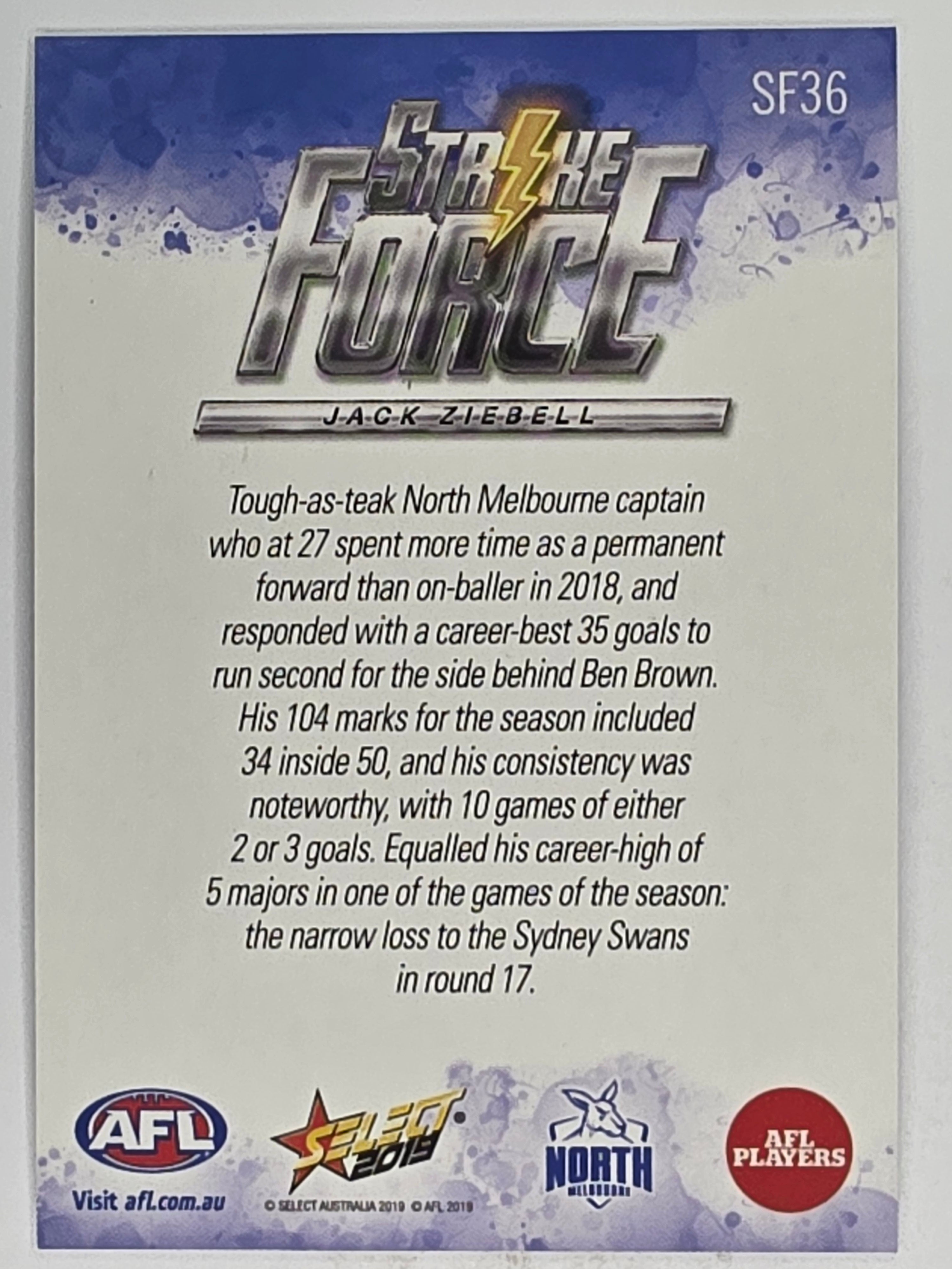 AFL 2019 Footy Stars | Strike Force | #SF36 | Jack Ziebell | North Melbourne