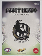 AFL Footy Stars 2025 | Footy Heads | #FH23 | D.Moore | Collingwood