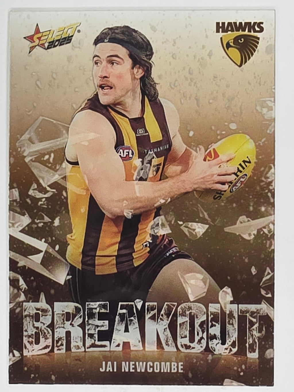 AFL Footy Stars 2025 | Breakout | #B49 | J. Newcombe | Hawthorn Hawks