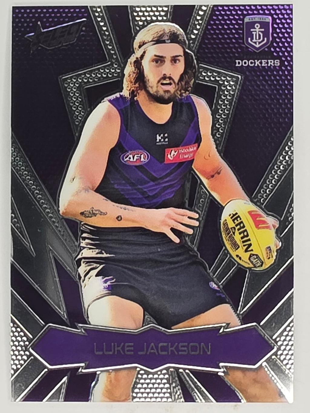 AFL Footy Stars 2025 | Luminous Thunderbolt | #LT67 | L. Jackson | Fremantle