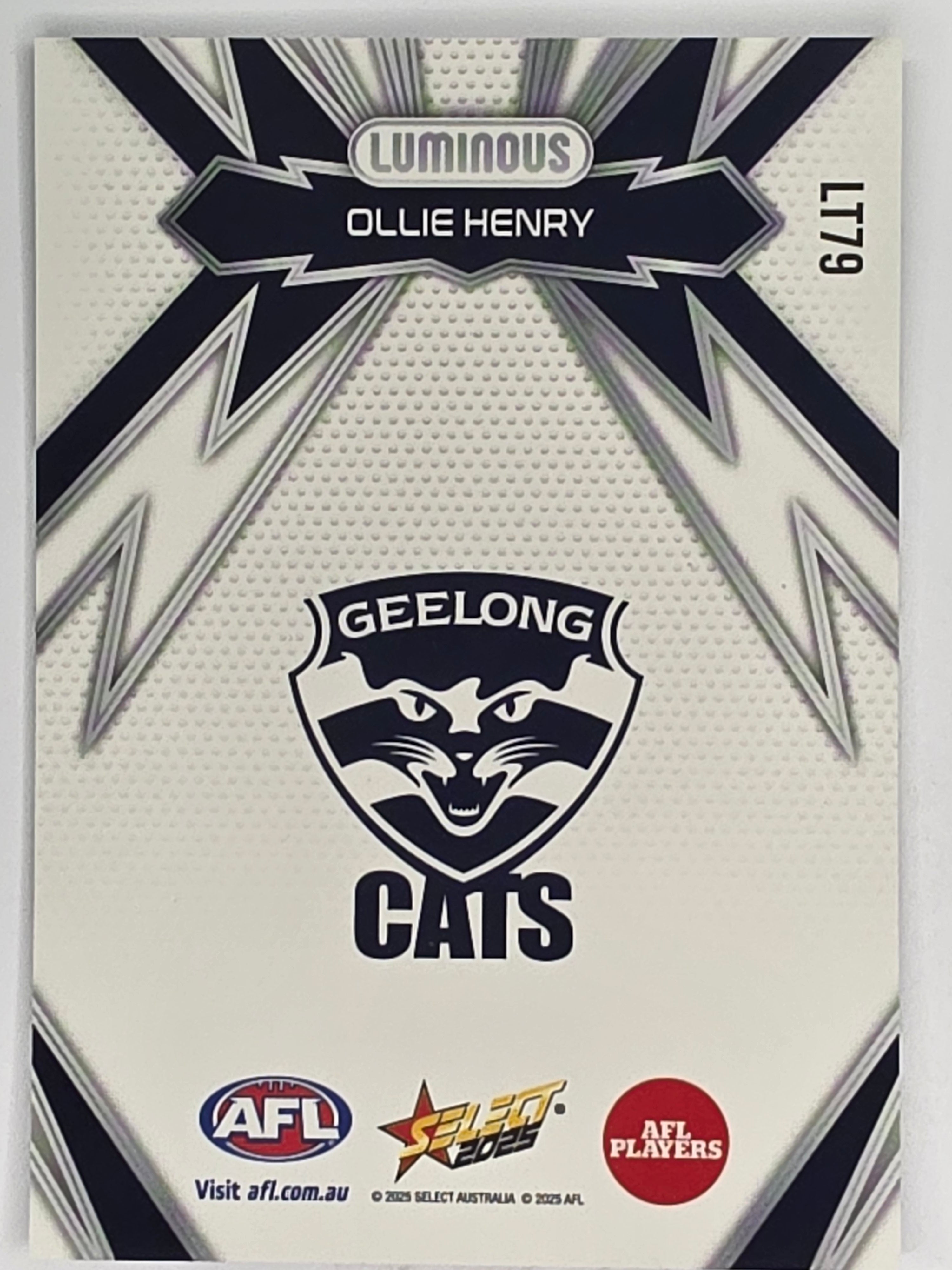 AFL Footy Stars 2025 | Luminous Thunderbolt | #LT79 | O. Henry | Geelong