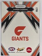 AFL Footy Stars 2025 | Luminous Thunderbolt | #LT86 | A. Cadman | GWS Giants