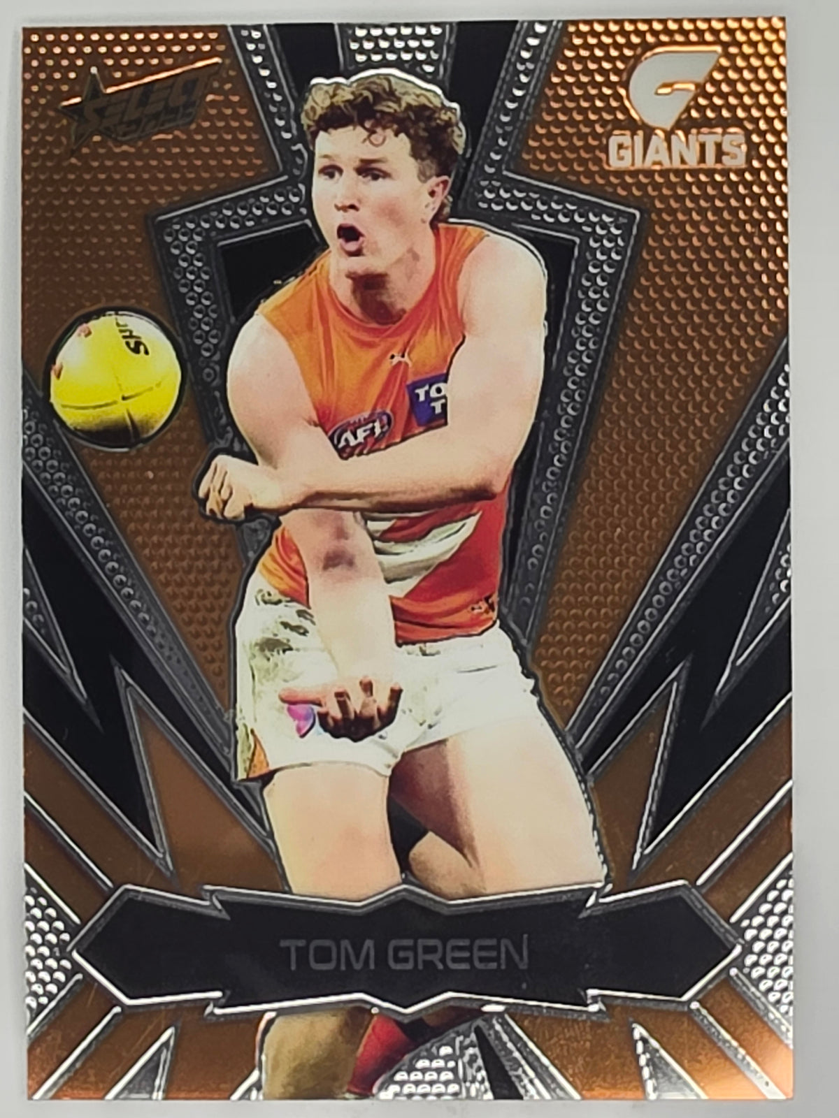 AFL Footy Stars 2025 | Luminous Thunderbolt | #LT89 | T. Green | GWS Giants