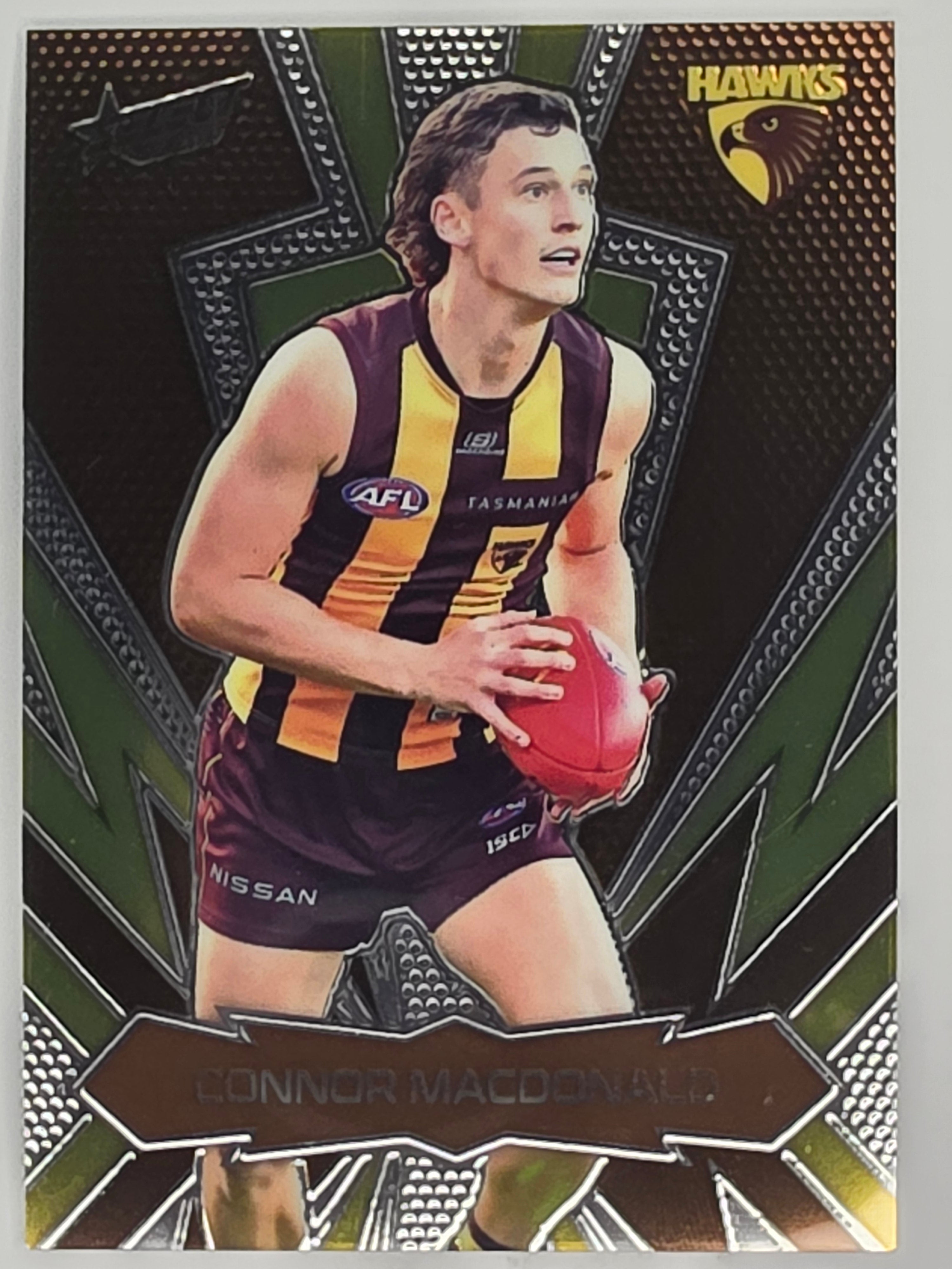 AFL Footy Stars 2025 | Luminous Thunderbolt | #LT113 | C. Macdonald | Hawthorn