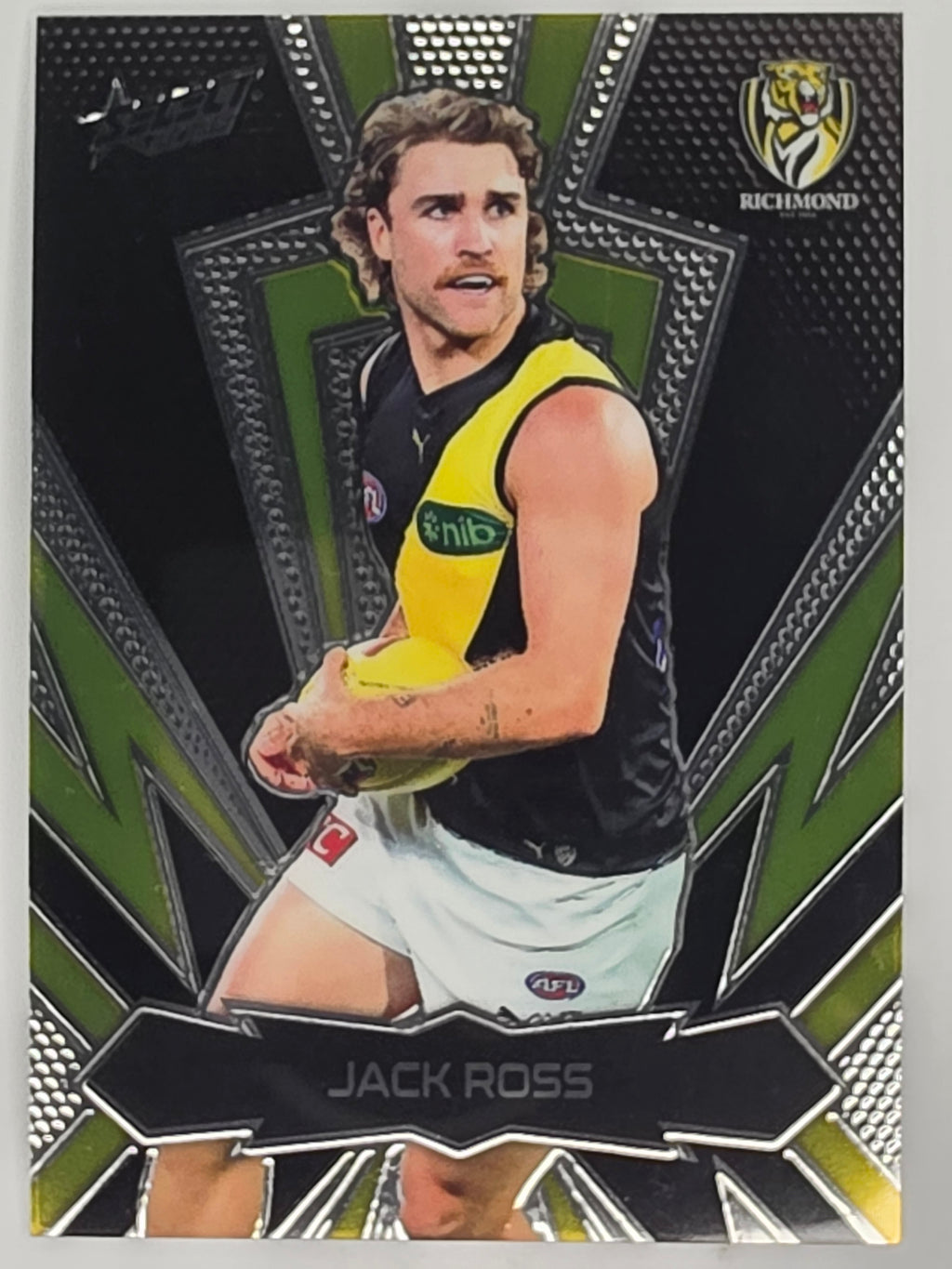 AFL Footy Stars 2025 | Luminous Thunderbolt | #LT166 | J. Ross | Richmond Tigers