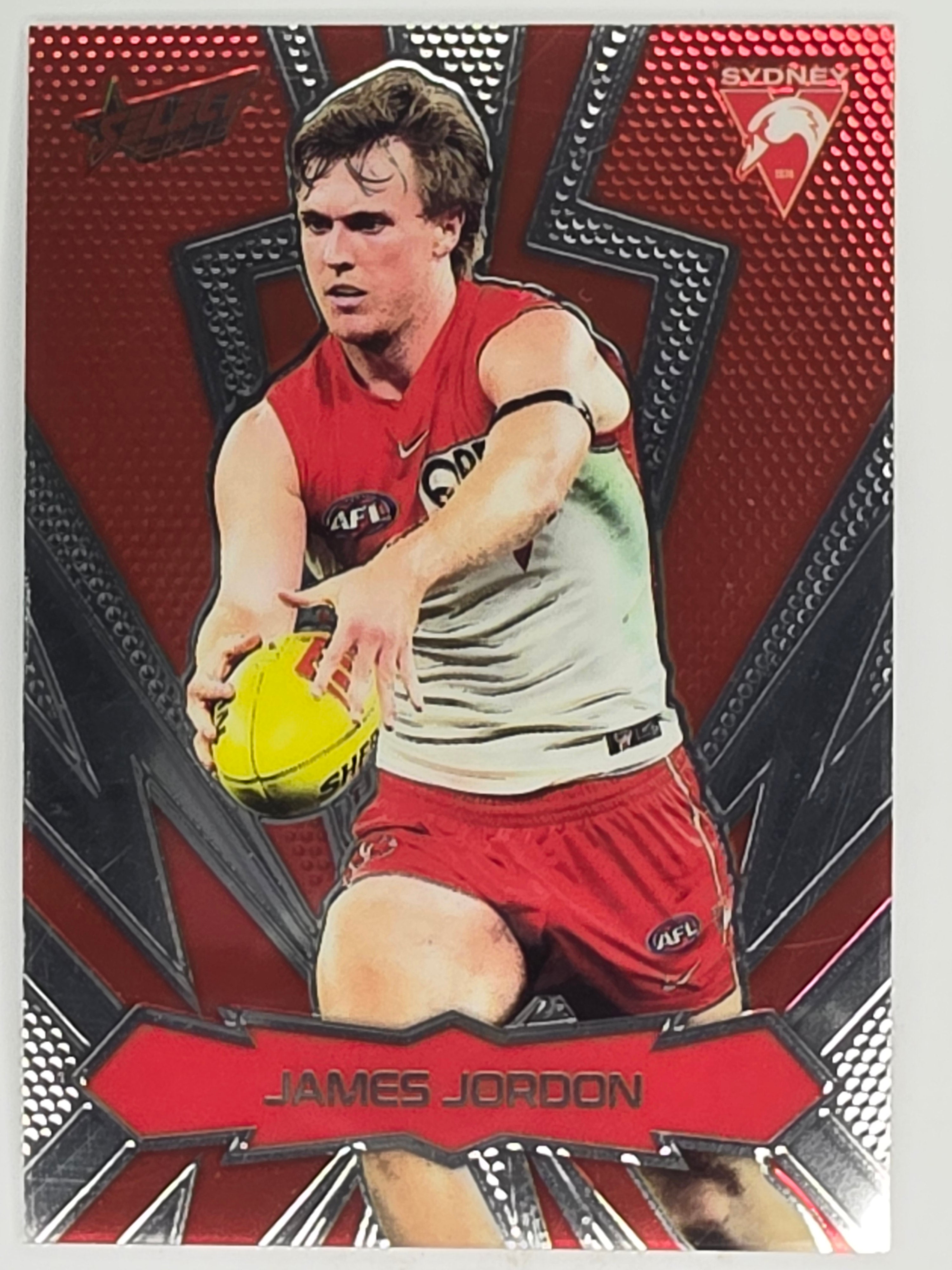 AFL Footy Stars 2025 | Luminous Thunderbolt | #LT186 | J. Jordon | Sydney Swans