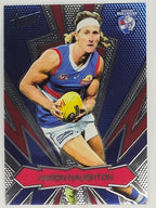 AFL Footy Stars 2025 | Luminous Thunderbolt | #LT907 | A. Naughton | Western Bulldogs