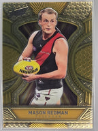 AFL Footy Stars 2025 Luminous Dragon Scales Gold #LDG60 M. REDMAN Essendon #252/399