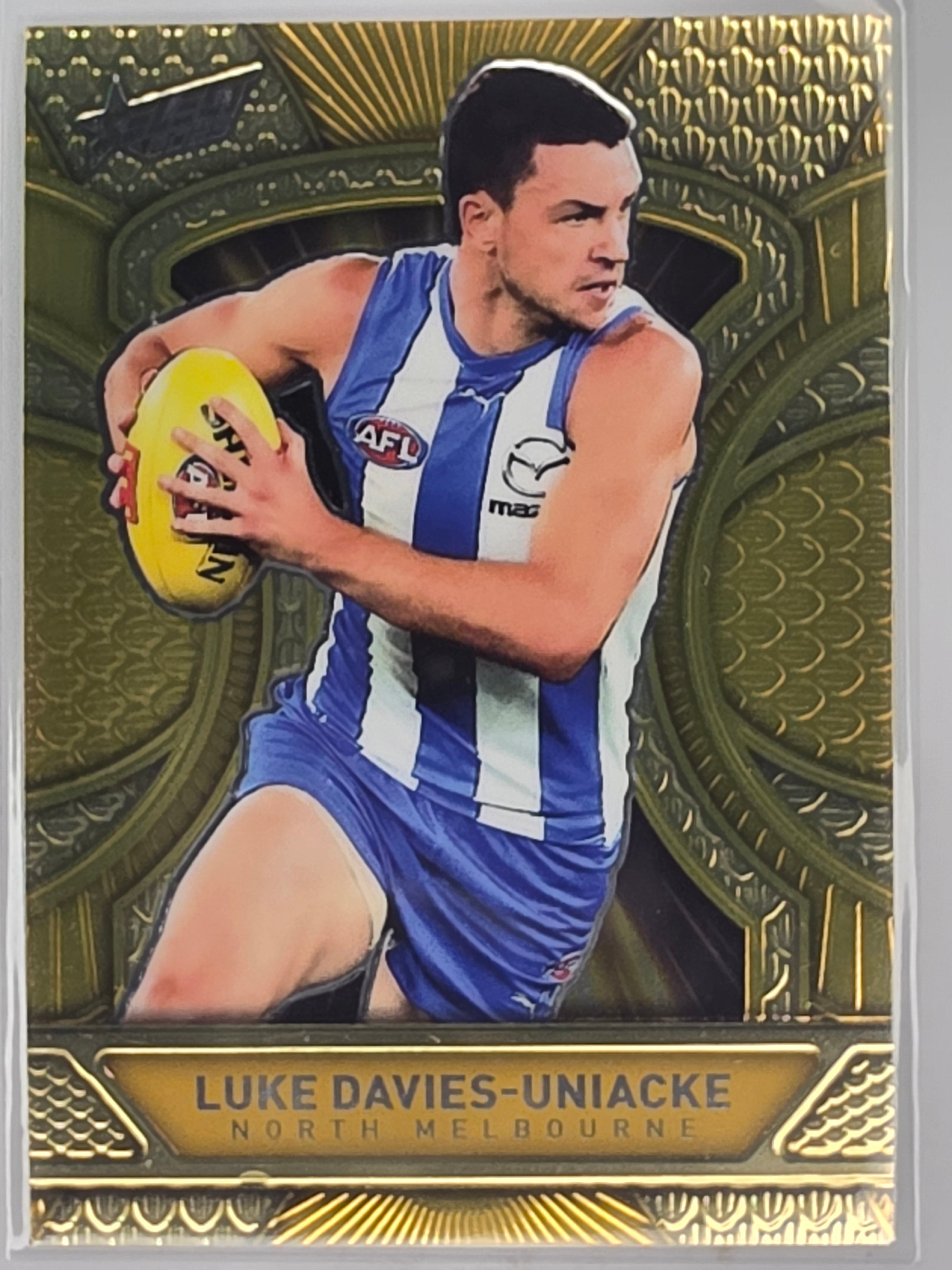 AFL Footy Stars 2025 Luminous Dragon Scales Gold #LDG135 L. DAVIES-UNIACKE North Melbourne #278/399