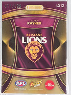 AFL 2025 Footy Stars | Luminous Superstar | #LS12 Cam Rayner Brisbane Lions | #071/199